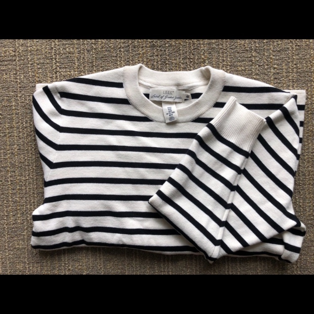 H&M striped sweater